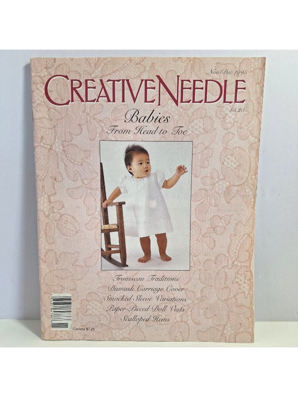 Creative Needle Magazine Babies Head To Toe Nov Dec 1995 Embroidery Patterns